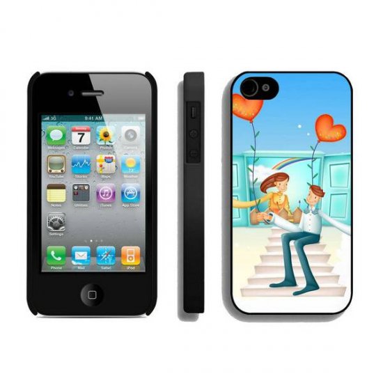 Valentine Lovers iPhone 4 4S Cases BQN - Click Image to Close